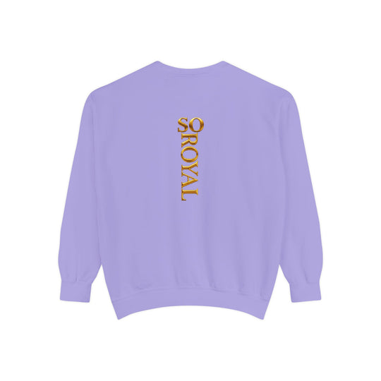 Royalty Graphic Sweatshirt — “SMARTEYWOMANS ROYALS” Gold Foil Crewneck