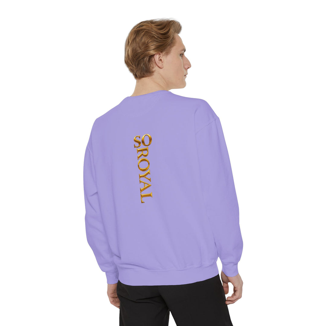 Royalty Graphic Sweatshirt — “SMARTEYWOMANS ROYALS” Gold Foil Crewneck