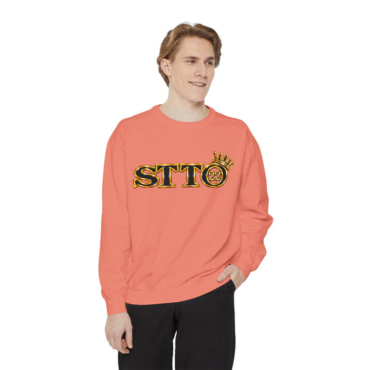 Royalty Graphic Sweatshirt — “SMARTEYWOMANS ROYALS” Gold Foil Crewneck
