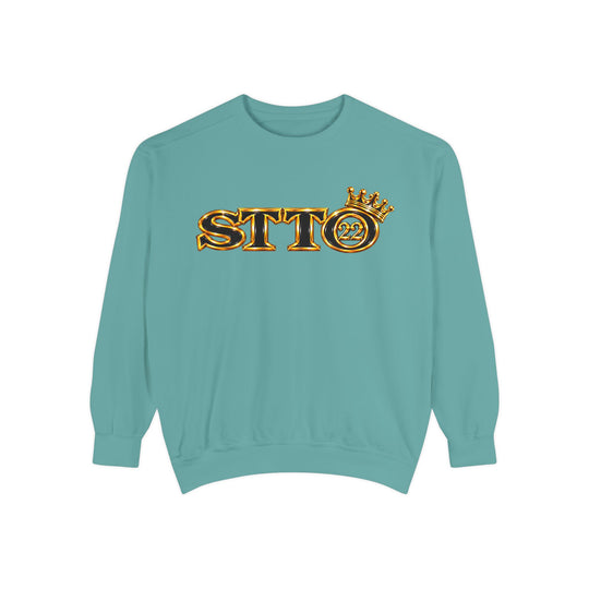 Royalty Graphic Sweatshirt — “SMARTEYWOMANS ROYALS” Gold Foil Crewneck