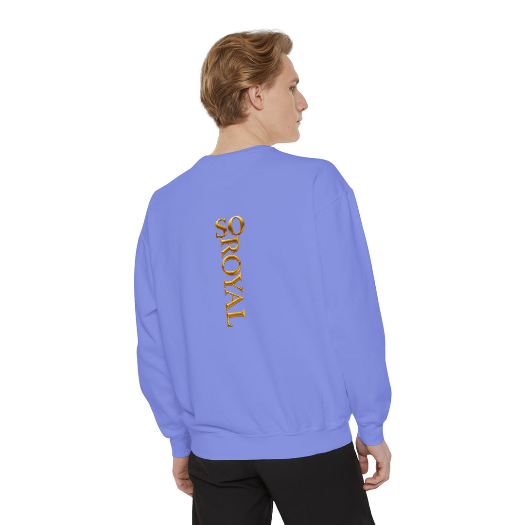 Royalty Graphic Sweatshirt — “SMARTEYWOMANS ROYALS” Gold Foil Crewneck