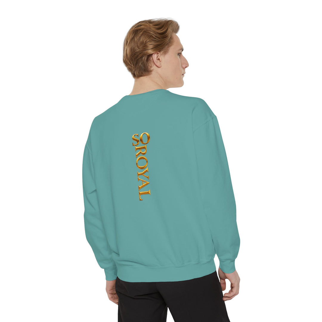 Royalty Graphic Sweatshirt — “SMARTEYWOMANS ROYALS” Gold Foil Crewneck