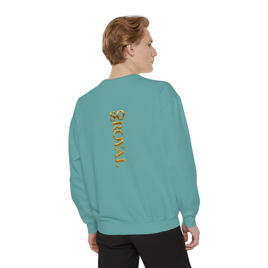 Royalty Graphic Sweatshirt — “SMARTEYWOMANS ROYALS” Gold Foil Crewneck