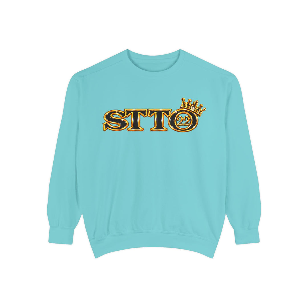 Royalty Graphic Sweatshirt — “SMARTEYWOMANS ROYALS” Gold Foil Crewneck