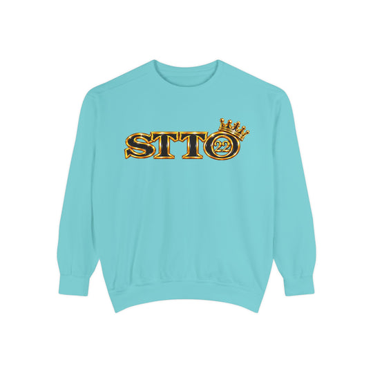 Royalty Graphic Sweatshirt — “SMARTEYWOMANS ROYALS” Gold Foil Crewneck
