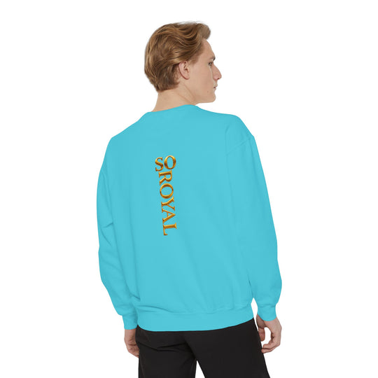 Royalty Graphic Sweatshirt — “SMARTEYWOMANS ROYALS” Gold Foil Crewneck