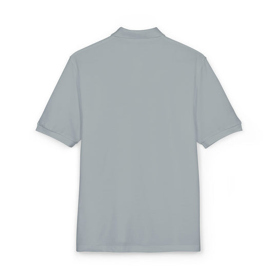 Embroidered Sunflower Crest Polo Shirt