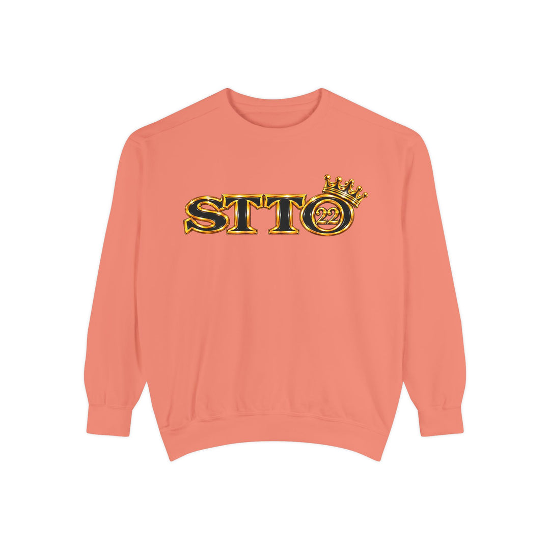 Royalty Graphic Sweatshirt — “SMARTEYWOMANS ROYALS” Gold Foil Crewneck