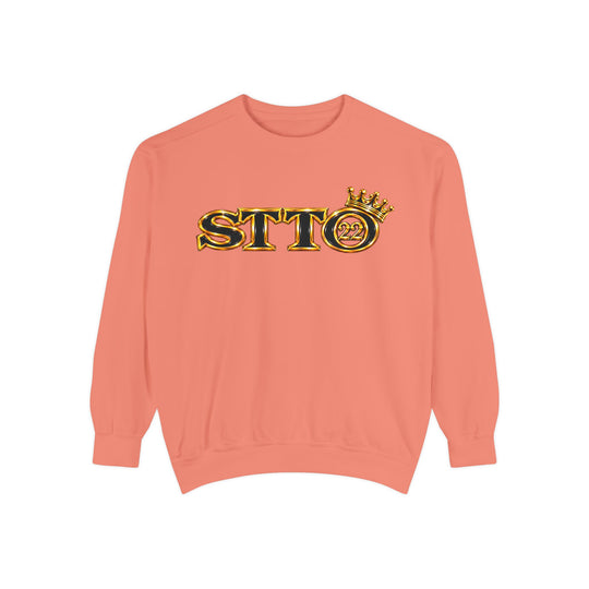 Royalty Graphic Sweatshirt — “SMARTEYWOMANS ROYALS” Gold Foil Crewneck