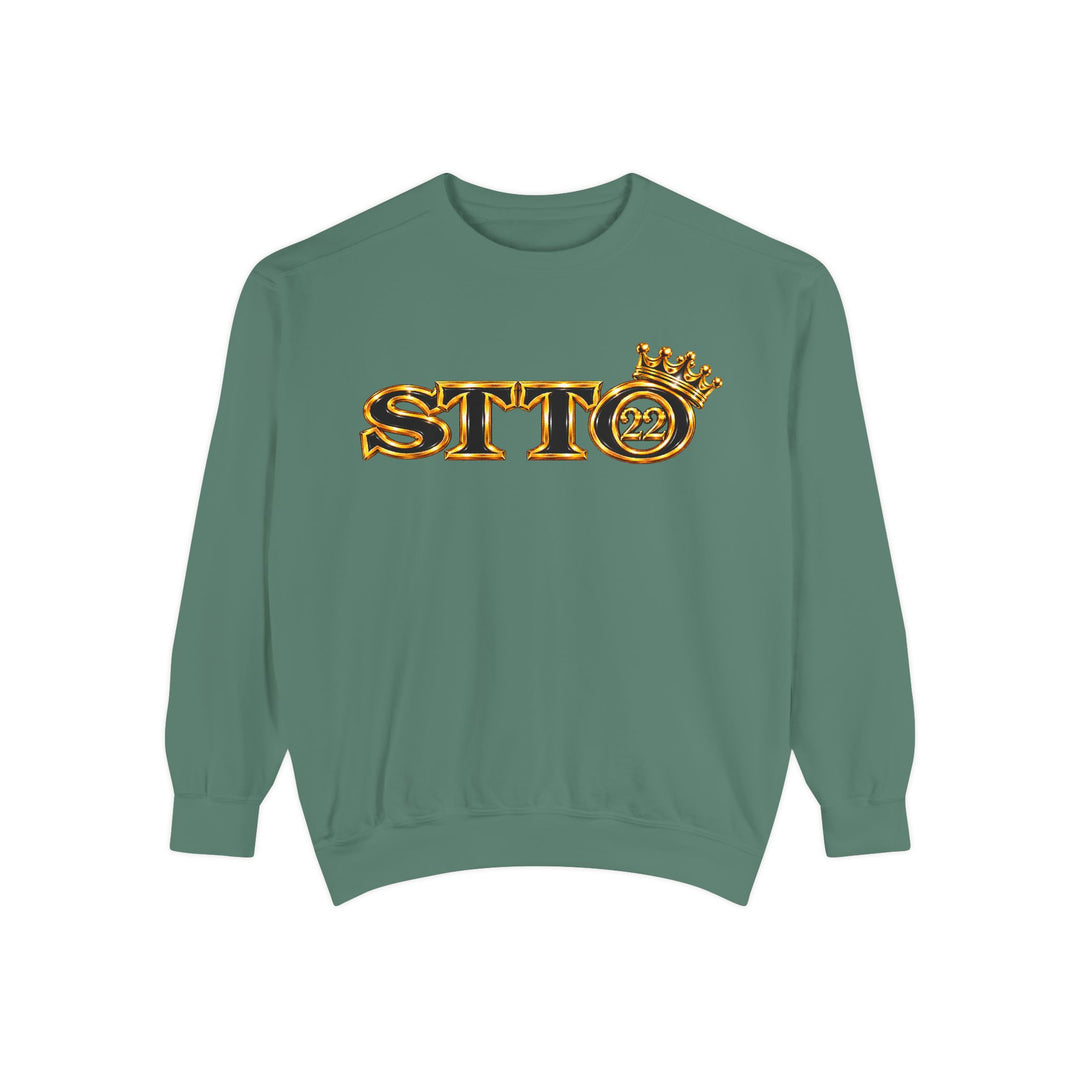 Royalty Graphic Sweatshirt — “SMARTEYWOMANS ROYALS” Gold Foil Crewneck