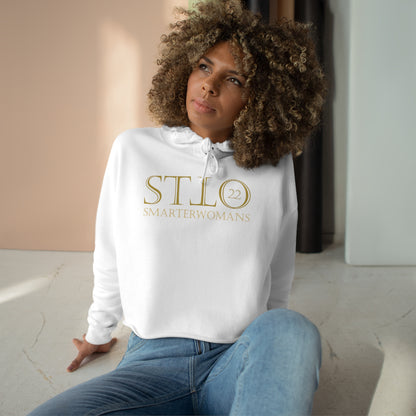 SmarterWomans Stto Crop Hoodie