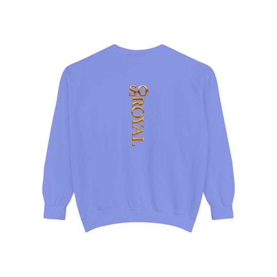 Royalty Graphic Sweatshirt — “SMARTEYWOMANS ROYALS” Gold Foil Crewneck