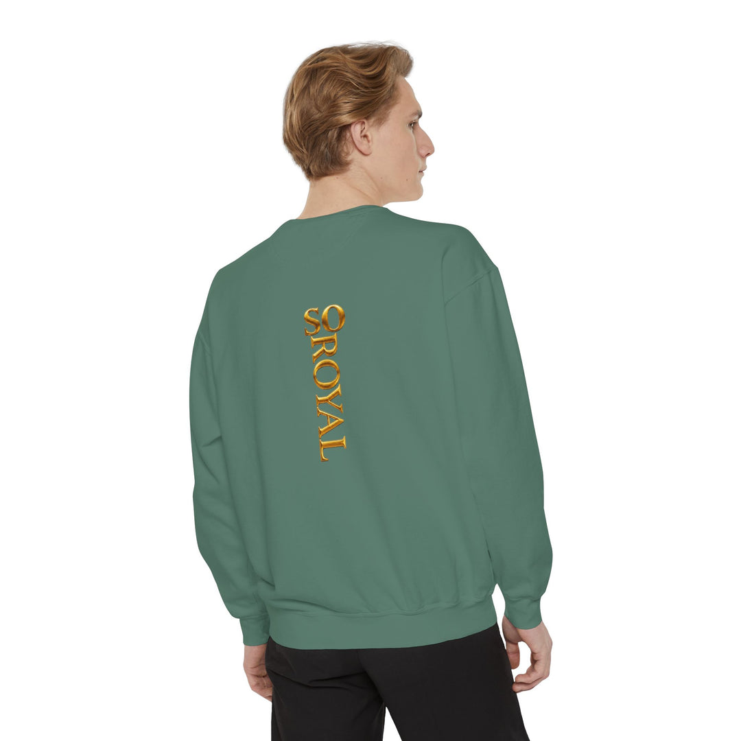 Royalty Graphic Sweatshirt — “SMARTEYWOMANS ROYALS” Gold Foil Crewneck