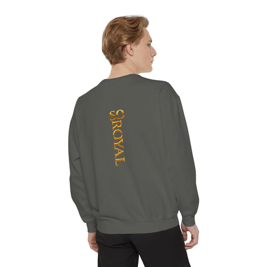 Royalty Graphic Sweatshirt — “SMARTEYWOMANS ROYALS” Gold Foil Crewneck