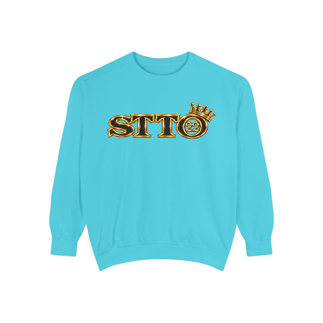 Royalty Graphic Sweatshirt — “SMARTEYWOMANS ROYALS” Gold Foil Crewneck