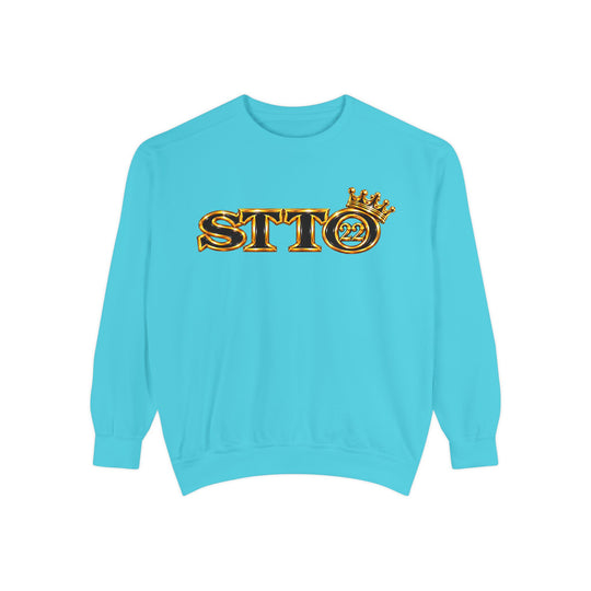 Royalty Graphic Sweatshirt — “SMARTEYWOMANS ROYALS” Gold Foil Crewneck