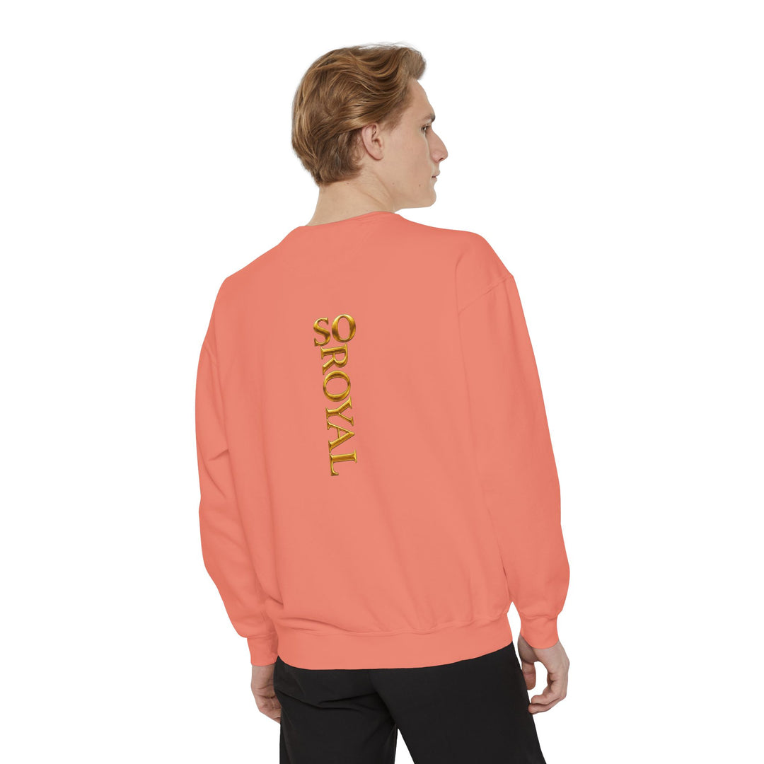 Royalty Graphic Sweatshirt — “SMARTEYWOMANS ROYALS” Gold Foil Crewneck