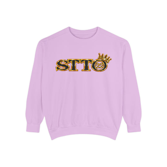 Royalty Graphic Sweatshirt — “SMARTEYWOMANS ROYALS” Gold Foil Crewneck