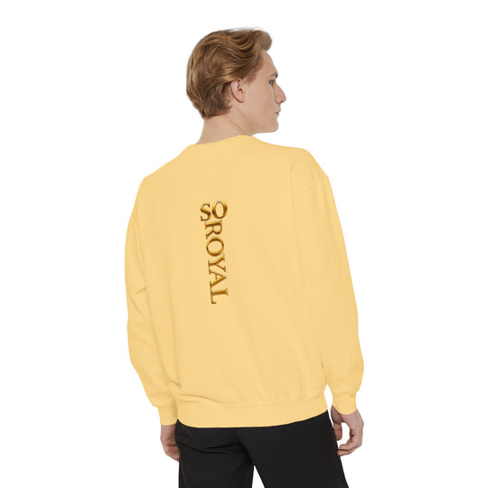 Royalty Graphic Sweatshirt — “SMARTEYWOMANS ROYALS” Gold Foil Crewneck