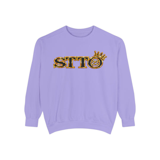 Royalty Graphic Sweatshirt — “SMARTEYWOMANS ROYALS” Gold Foil Crewneck