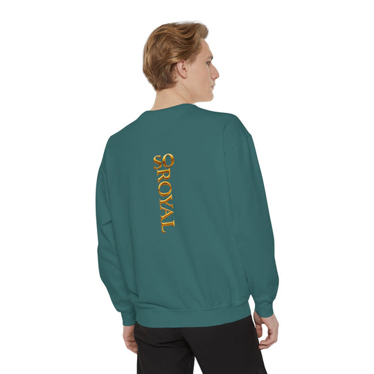 Royalty Graphic Sweatshirt — “SMARTEYWOMANS ROYALS” Gold Foil Crewneck