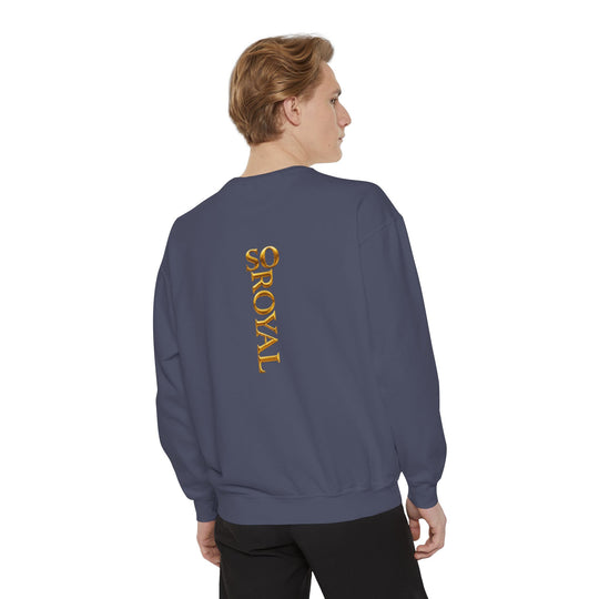 Royalty Graphic Sweatshirt — “SMARTEYWOMANS ROYALS” Gold Foil Crewneck