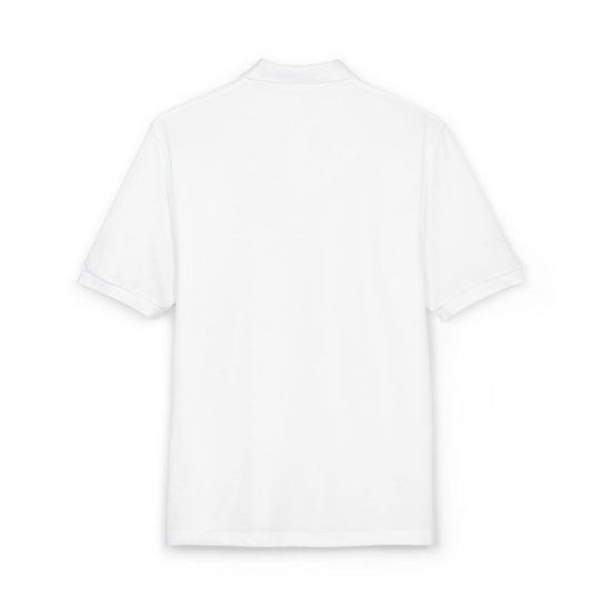 Embroidered Sunflower Crest Polo Shirt