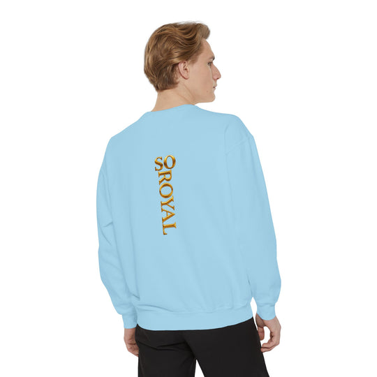 Royalty Graphic Sweatshirt — “SMARTEYWOMANS ROYALS” Gold Foil Crewneck