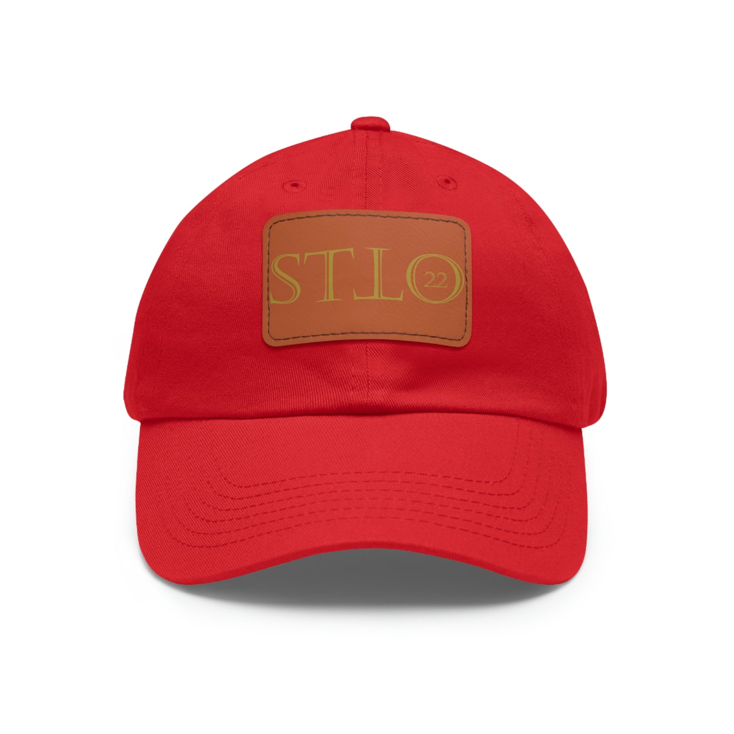 Dad Hat with Leather Patch stto