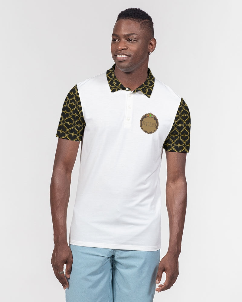 Smarter Man's Slim Fit Short Sleeve Polo