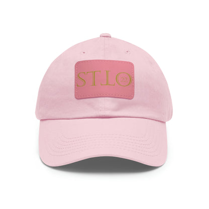 Dad Hat with Leather Patch stto