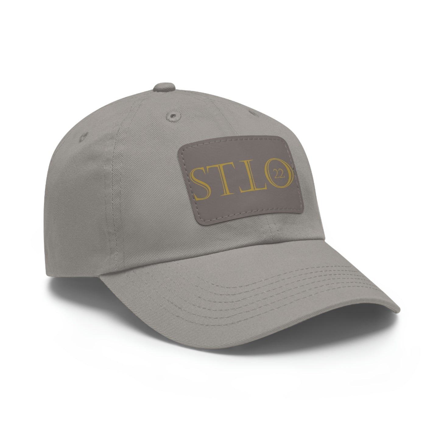 Dad Hat with Leather Patch stto