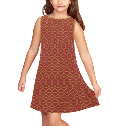 Girls' Sleeveless Dress