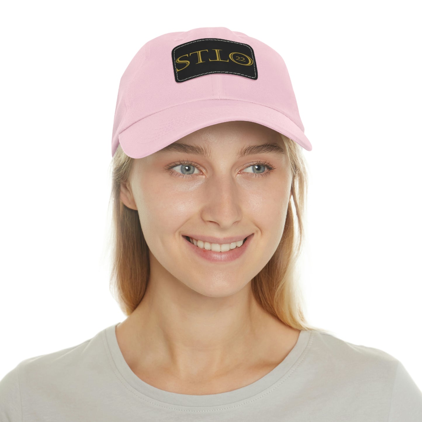 Dad Hat with Leather Patch stto