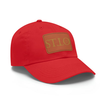 Dad Hat with Leather Patch stto