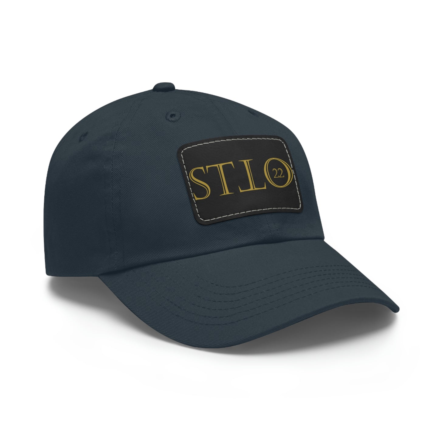 Dad Hat with Leather Patch stto