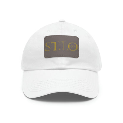 Dad Hat with Leather Patch stto