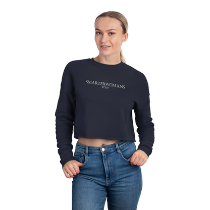 Smarter Woman's Cropped Sweatshirt