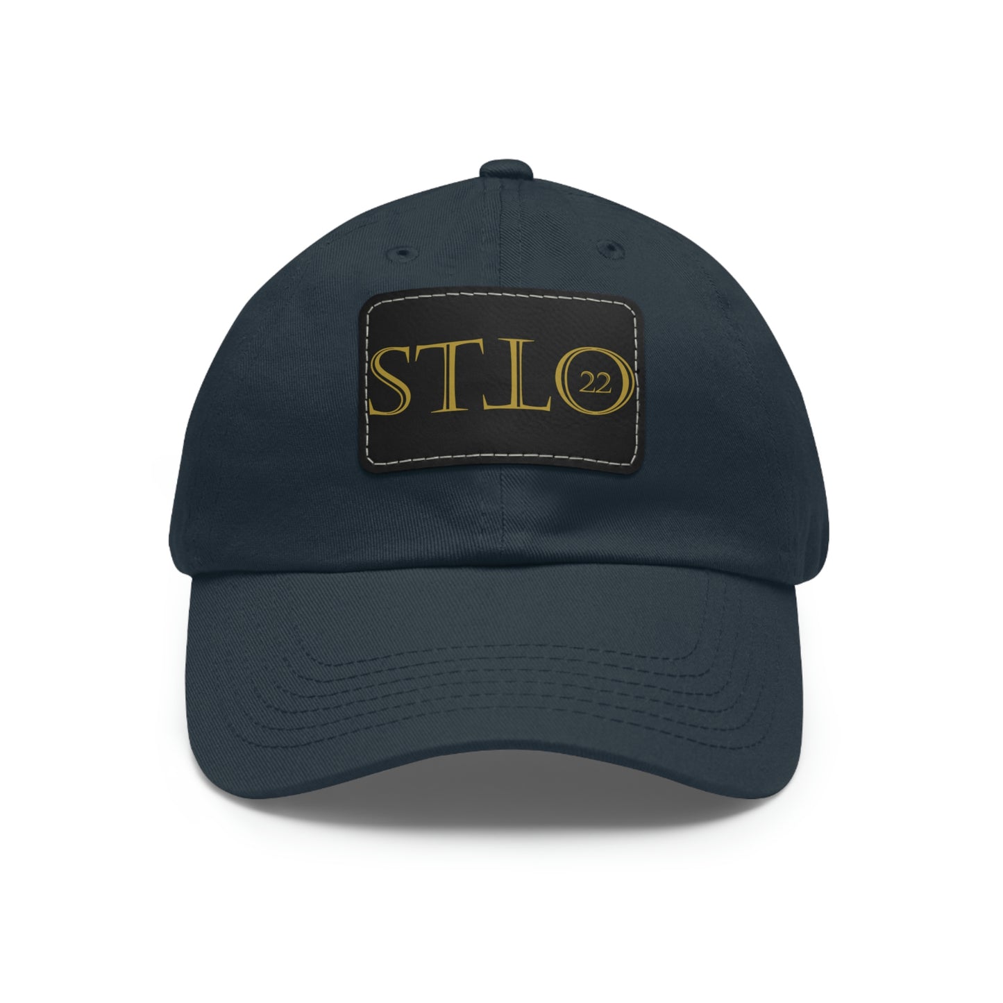 Dad Hat with Leather Patch stto