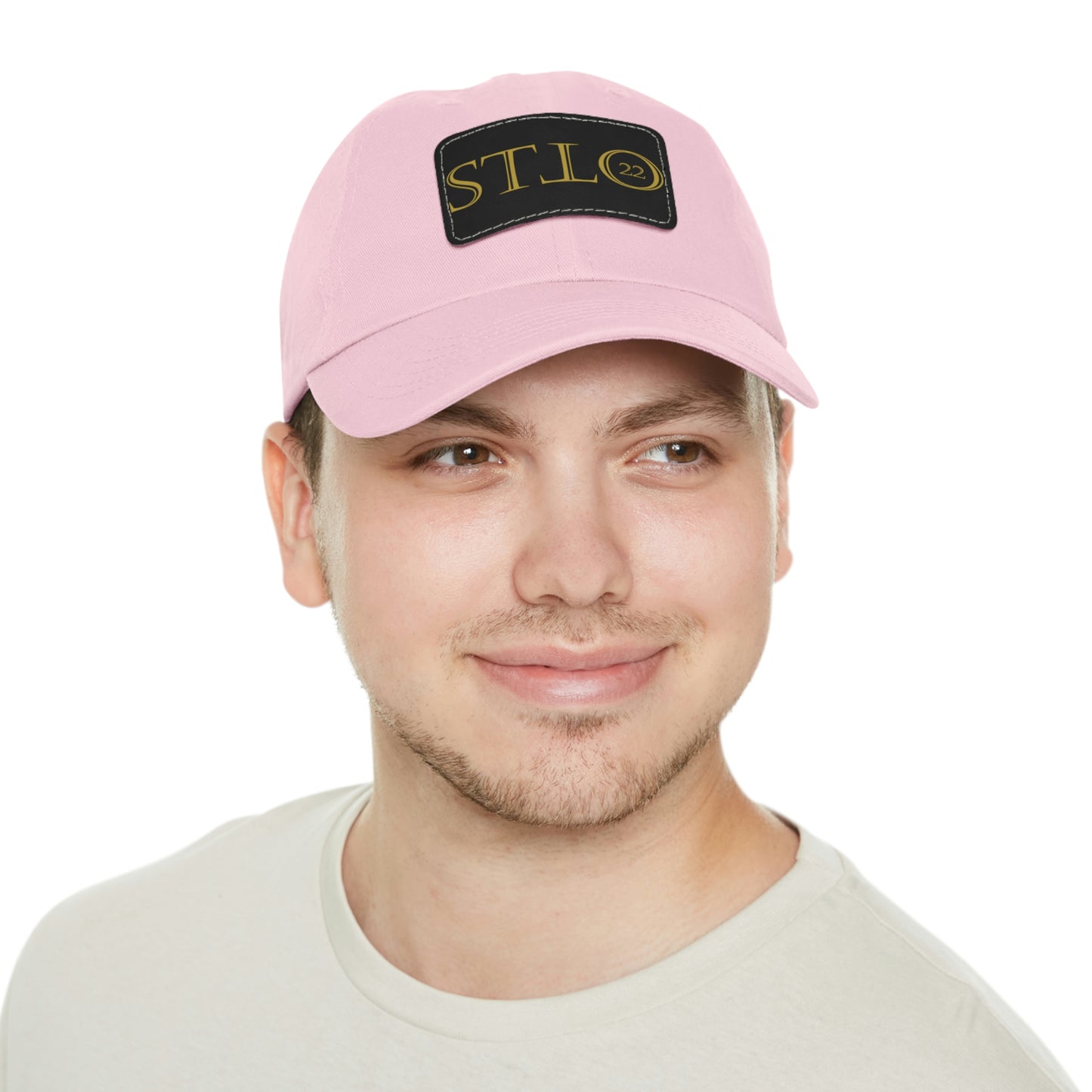 Dad Hat with Leather Patch stto