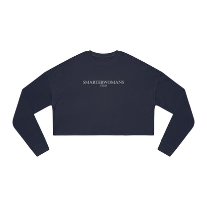 Smarter Woman's Cropped Sweatshirt