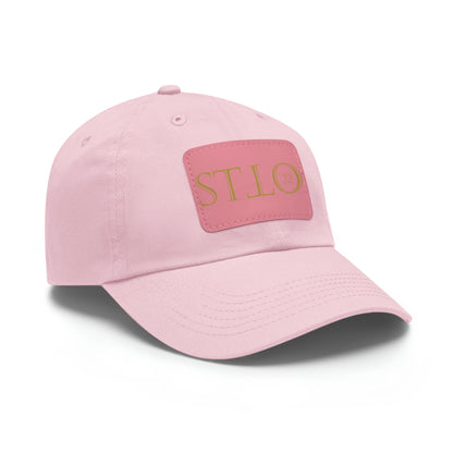 Dad Hat with Leather Patch stto