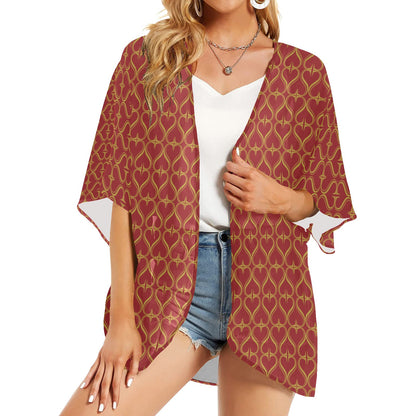 Smarter Woman's Kimono Chiffon Cover Up