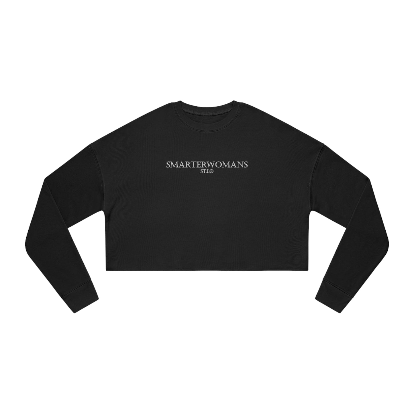 Smarter Woman's Cropped Sweatshirt