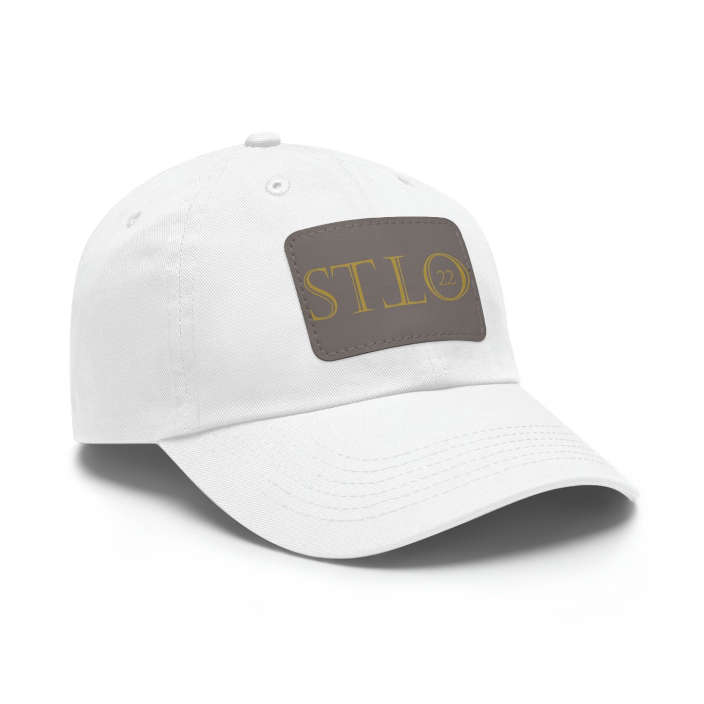 Dad Hat with Leather Patch stto