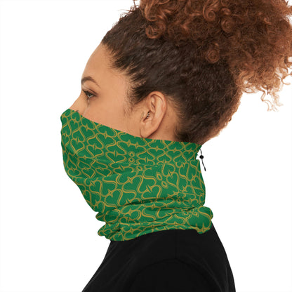 Winter Neck Gaiter With Drawstring