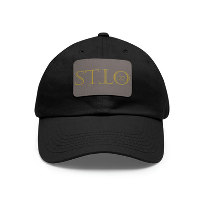 Dad Hat with Leather Patch stto