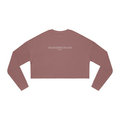 Smarter Woman's Cropped Sweatshirt