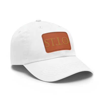 Dad Hat with Leather Patch stto