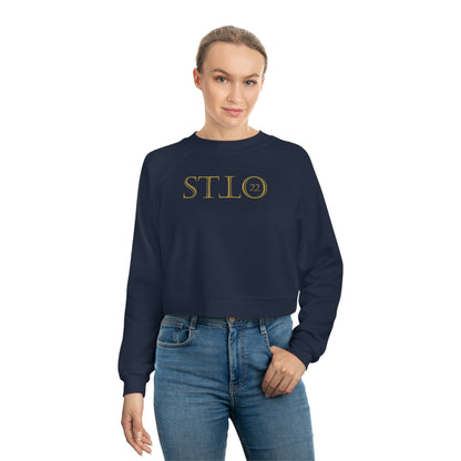 Women's Cropped Fleece Pullover